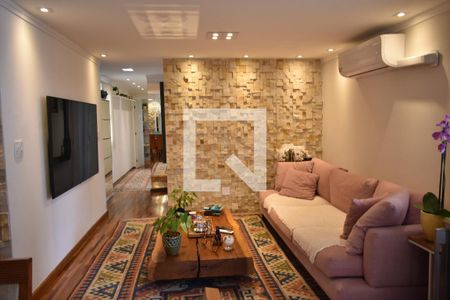 Sala de apartamento à venda com 3 quartos, 100m² em Chácara Inglesa, São Paulo