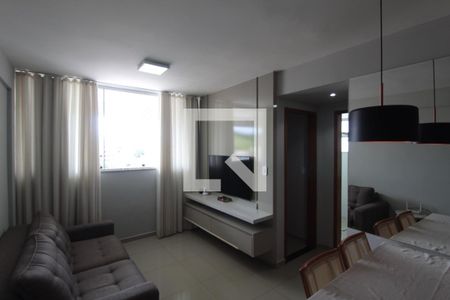 Sala de Estar de apartamento à venda com 3 quartos, 115m² em Castelo, Belo Horizonte