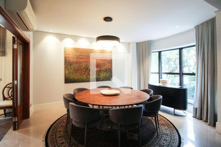 Sala de Jantar de apartamento à venda com 3 quartos, 264m² em Indianópolis, São Paulo