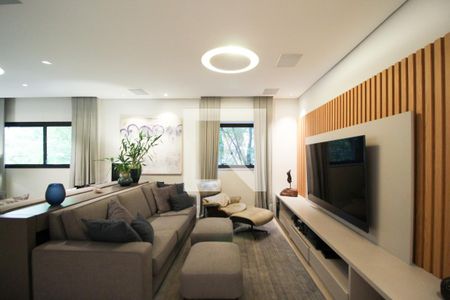 Sala de apartamento à venda com 3 quartos, 264m² em Indianópolis, São Paulo