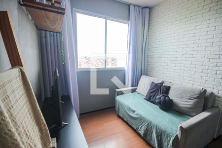 Sala de apartamento para alugar com 2 quartos, 48m² em Jardim Salete, Taboão da Serra