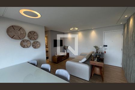 Sala - Sala de Jantar  de apartamento à venda com 3 quartos, 90m² em Jardim, Santo André