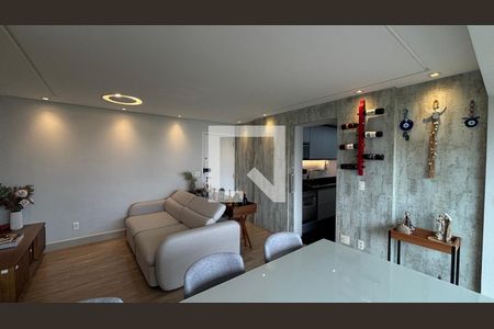 Sala - Sala de Jantar  de apartamento à venda com 3 quartos, 90m² em Jardim, Santo André