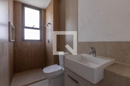Banheiro da Suíte 1 de apartamento à venda com 3 quartos, 108m² em Lourdes, Belo Horizonte