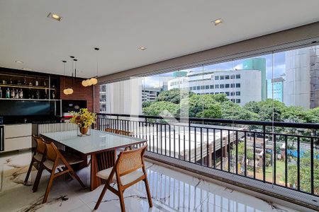 Varanda da Sala de apartamento à venda com 3 quartos, 167m² em Água Branca, São Paulo