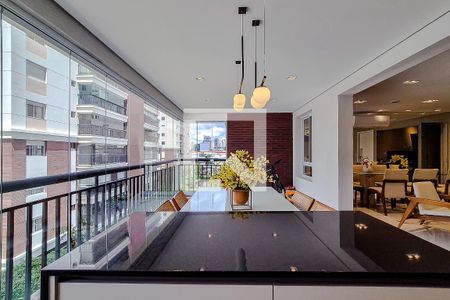 Varanda da Sala de apartamento à venda com 3 quartos, 167m² em Água Branca, São Paulo