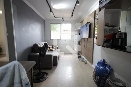 Sala de apartamento para alugar com 2 quartos, 55m² em Parque Sao Vicente, Santo André