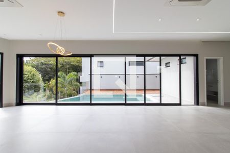 Sala de casa de condomínio à venda com 4 quartos, 271m² em Swiss Park, Campinas