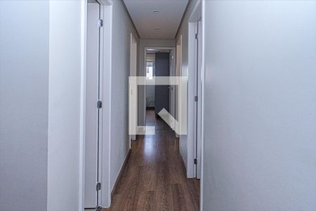 corredor para os cômodos_1 de apartamento à venda com 3 quartos, 85m² em Vila Gumercindo, São Paulo