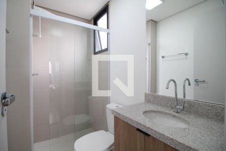 Banheiro de apartamento à venda com 1 quarto, 37m² em Centro, São Caetano do Sul