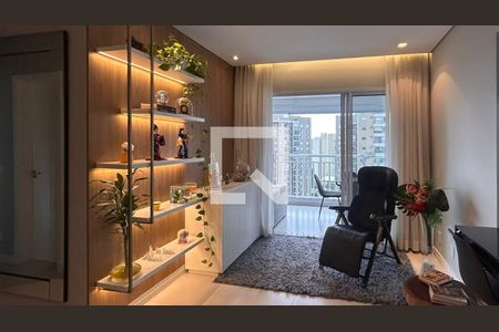 sala de apartamento à venda com 3 quartos, 96m² em Morumbi, São Paulo