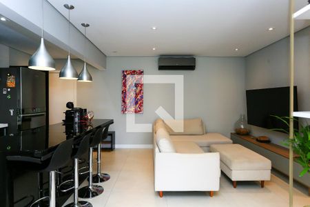 Sala  de apartamento à venda com 3 quartos, 96m² em Morumbi, São Paulo