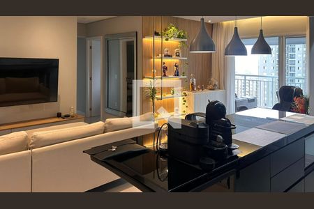 sala  de apartamento à venda com 3 quartos, 96m² em Morumbi, São Paulo