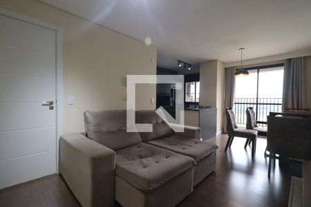 Sala de apartamento para alugar com 2 quartos, 61m² em Bonfim Paulista, Ribeirão Preto