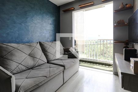 Sala de apartamento para alugar com 2 quartos, 49m² em Vila Mogilar, Mogi das Cruzes