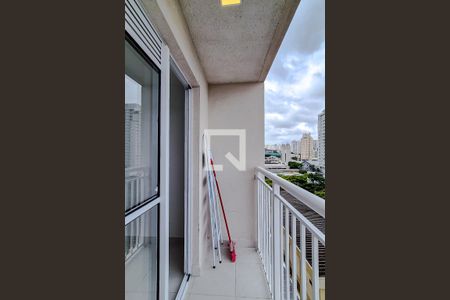 Varanda da Sala de apartamento para alugar com 2 quartos, 40m² em Várzea da Barra Funda, São Paulo