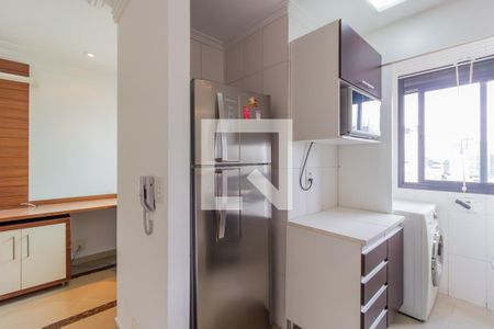 Sala/Cozinha de apartamento à venda com 1 quarto, 71m² em Pinheiros, São Paulo