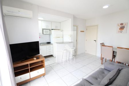 Sala de apartamento para alugar com 1 quarto, 48m² em Parque Residencial Aquarius, São José dos Campos