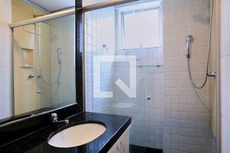 Banheiro da Suíte de apartamento para alugar com 3 quartos, 100m² em Funcionários, Belo Horizonte