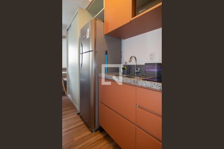 Studio / Cozinha de kitnet/studio para alugar com 1 quarto, 27m² em Consolação, São Paulo