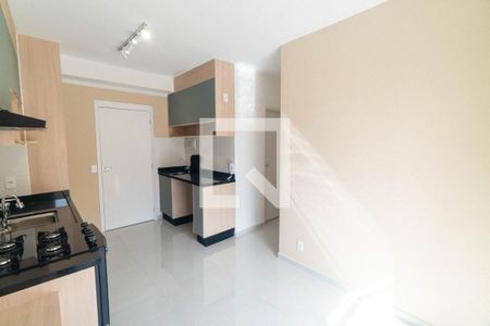 Sala/Cozinha de apartamento para alugar com 2 quartos, 44m² em Vila Guarani(zona Sul), São Paulo