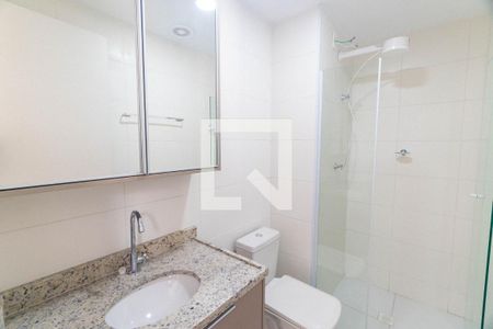 Banheiro da Suíte de apartamento para alugar com 2 quartos, 44m² em Vila Guarani(zona Sul), São Paulo