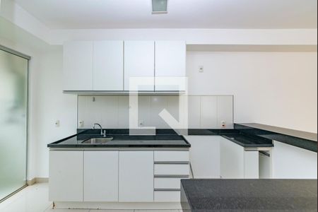 Cozinha de apartamento à venda com 3 quartos, 86m² em Vila da Serra, Nova Lima