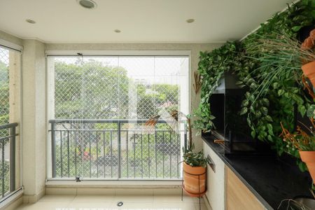 Varanda Gourmet  de apartamento para alugar com 2 quartos, 65m² em Vila Cruzeiro, São Paulo