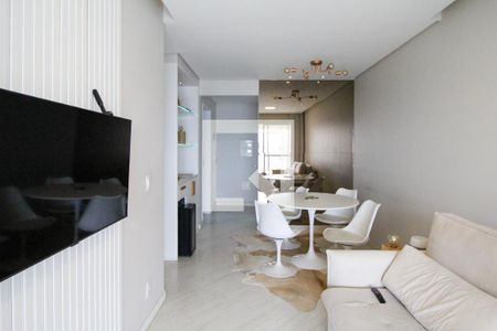 Sala de apartamento para alugar com 2 quartos, 67m² em Centro, São Caetano do Sul