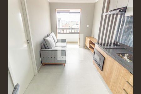 Sala/Cozinha de apartamento para alugar com 1 quarto, 30m² em Belenzinho, São Paulo