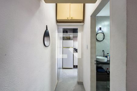 Sala de apartamento para alugar com 1 quarto, 34m² em Canto do Forte, Praia Grande