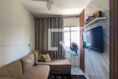 Sala de apartamento para alugar com 1 quarto, 34m² em Canto do Forte, Praia Grande