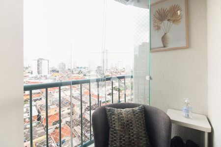 Varanda  de apartamento à venda com 2 quartos, 50m² em Chácara Califórnia, São Paulo