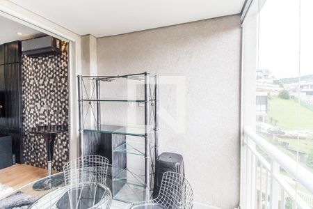 Varanda gourmet de casa de condomínio à venda com 2 quartos, 73m² em Centro de Apoio I (alphaville), Santana de Parnaíba