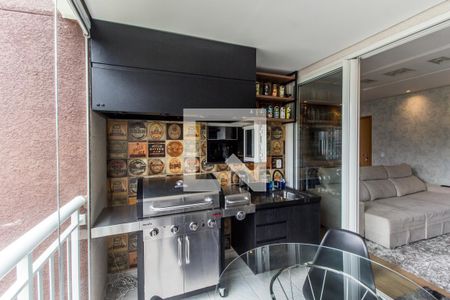 Varanda gourmet de casa de condomínio à venda com 2 quartos, 73m² em Centro de Apoio I (alphaville), Santana de Parnaíba