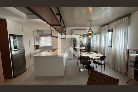 Sala - Quarto de apartamento para alugar com 1 quarto, 36m² em Jardim Jamaica, Santo André