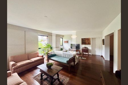 Sala de apartamento para alugar com 4 quartos, 184m² em Gávea, Rio de Janeiro