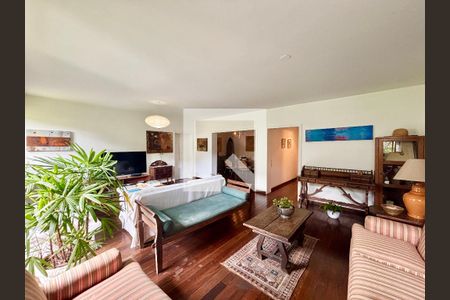 Sala de apartamento para alugar com 4 quartos, 184m² em Gávea, Rio de Janeiro