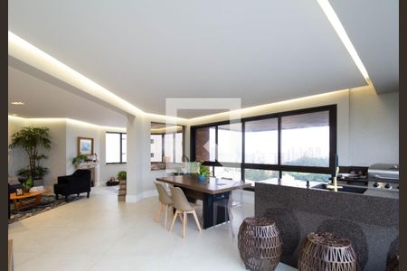 Sala de apartamento à venda com 3 quartos, 279m² em Jardim Parque Morumbi, São Paulo