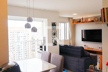 Sala de apartamento à venda com 1 quarto, 43m² em Vila Itapegica, Guarulhos