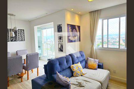 Sala de apartamento à venda com 1 quarto, 43m² em Vila Itapegica, Guarulhos