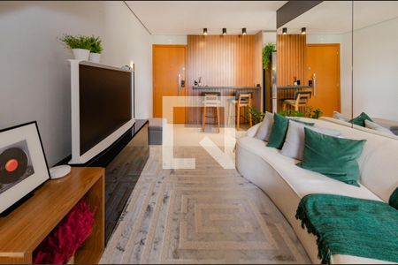 Sala de apartamento para alugar com 2 quartos, 130m² em Cinquentenario, Belo Horizonte