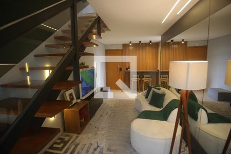 Sala de apartamento para alugar com 2 quartos, 120m² em Cinquentenario, Belo Horizonte