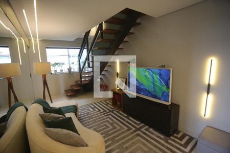 Sala de apartamento para alugar com 2 quartos, 120m² em Cinquentenario, Belo Horizonte