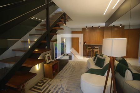 Sala de apartamento para alugar com 2 quartos, 120m² em Cinquentenario, Belo Horizonte