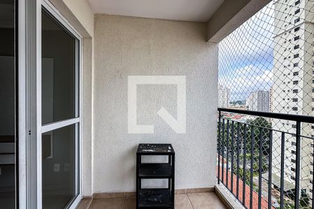 Varanda da Sala de apartamento para alugar com 2 quartos, 65m² em Vila Bertioga, São Paulo