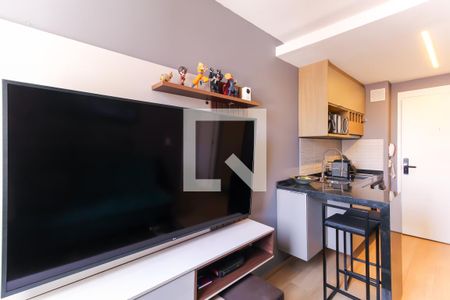 Sala/Cozinha de apartamento para alugar com 1 quarto, 26m² em Brás, São Paulo