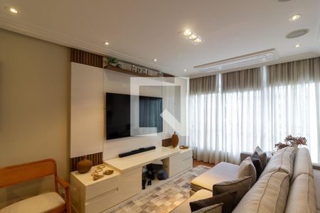 Sala de Estar de apartamento à venda com 3 quartos, 106m² em Brooklin, São Paulo