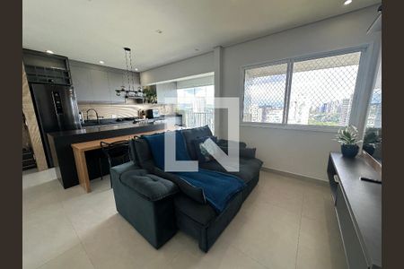 Sala de apartamento para alugar com 1 quarto, 55m² em Alphaville Empresarial, Barueri