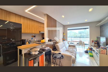 Sala  de apartamento à venda com 2 quartos, 65m² em Lapa, São Paulo